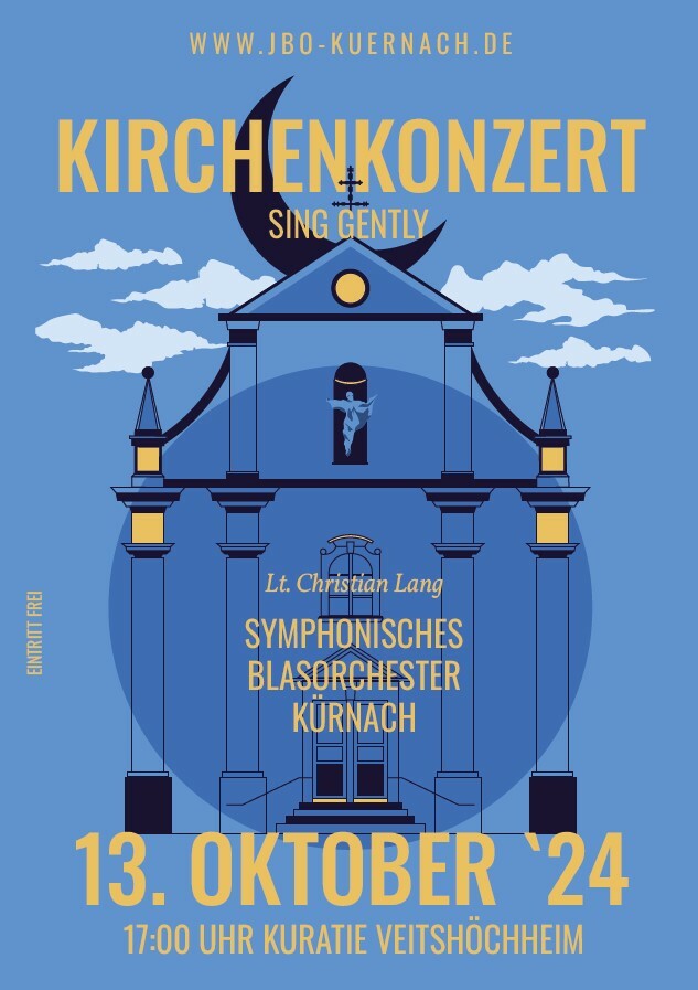 SBO kürnach Konzert in der Kuratie - Plakat